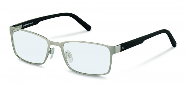 Rodenstock R2595 Eyeglasses, A silver, black