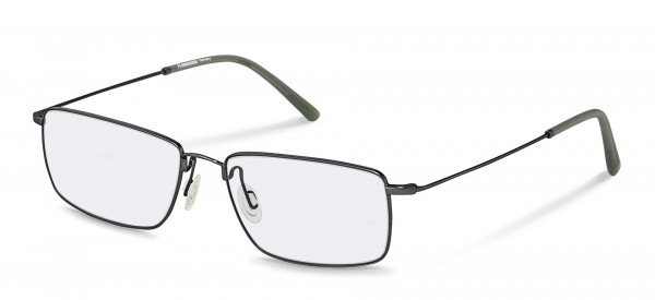 Rodenstock R2618 Eyeglasses, D dark gunmetal, green