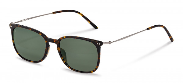 Rodenstock R3306 Sunglasses, C dark havana, gunmetal (pilot green-grey)