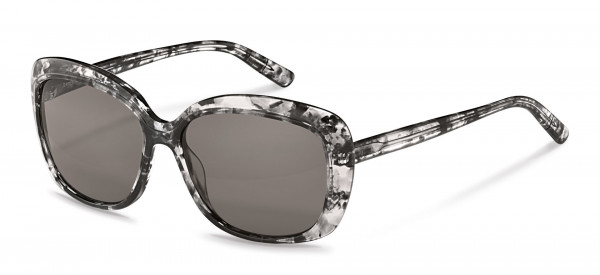 Rodenstock R3308 Sunglasses, C black structured (grey polarized)