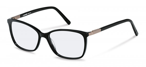 Rodenstock R5321 Eyeglasses, A black