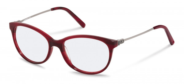 Rodenstock R5323 Eyeglasses, B red, gunmetal