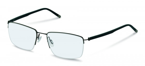 Rodenstock R7043 Eyeglasses, A dark gunmetal, black