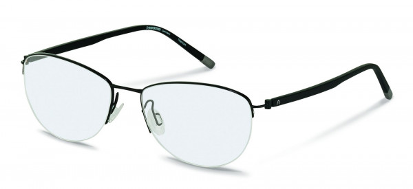 Rodenstock R7044 Eyeglasses, A black