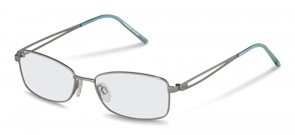 Rodenstock R7062 Eyeglasses, B dark gunmetal, blue