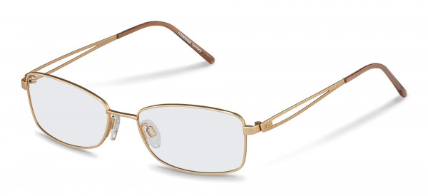 Rodenstock R7062 Eyeglasses, C light gold, brown