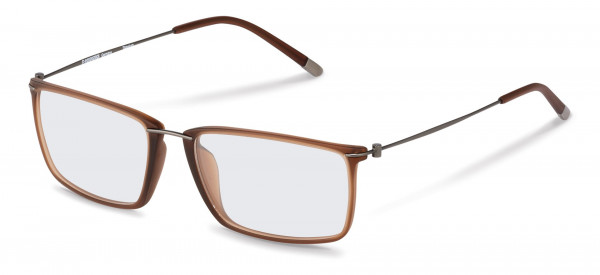 Rodenstock R7064 Eyeglasses, D brown transparent