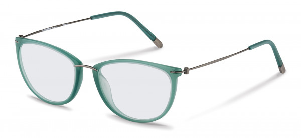 Rodenstock R7070 Eyeglasses, B green, gunmetal