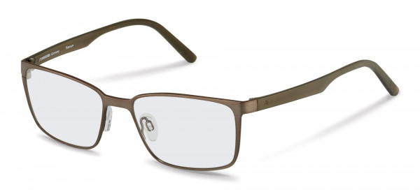 Rodenstock R7076 Eyeglasses, D light brown, olive
