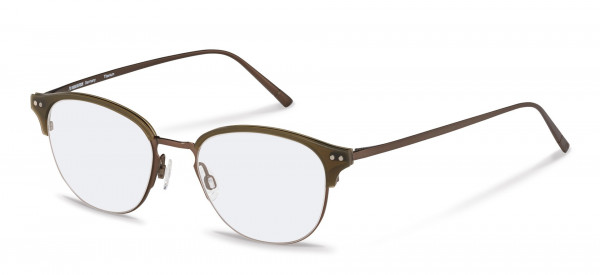 Rodenstock R7083 Eyeglasses, B brown, olive
