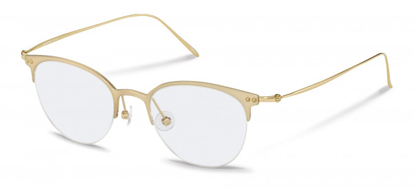 Rodenstock R7085 Eyeglasses, A gold