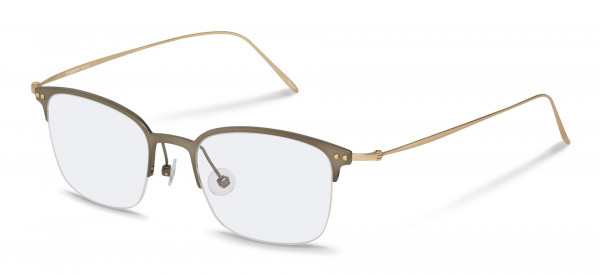 Rodenstock R7086 Eyeglasses, B brown, gold