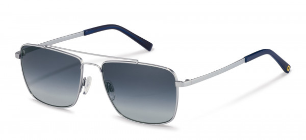 Rodenstock RR104 Sunglasses, D silver, blue (steel blue gradient)