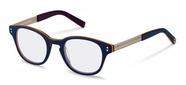 Rodenstock RR425 Eyeglasses, B dark blue layered