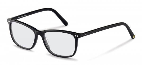 Rodenstock RR444 Eyeglasses, A black