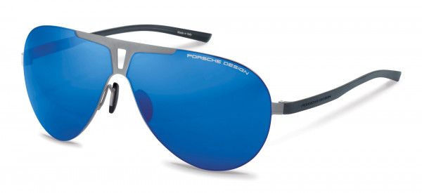 Porsche Design P8656 Sunglasses, D grey (blue, silver mirrored)