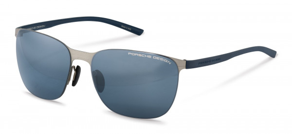 Porsche Design P8659 Sunglasses, D silver (blue, black mirrored)