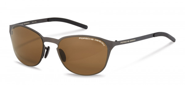 Porsche Design P8666 Sunglasses, C gunmetal (brown)