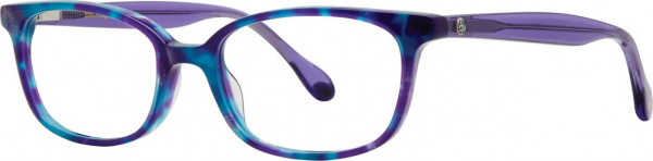 Lilly Pulitzer Girls Hennie Eyeglasses, Lavender Teal