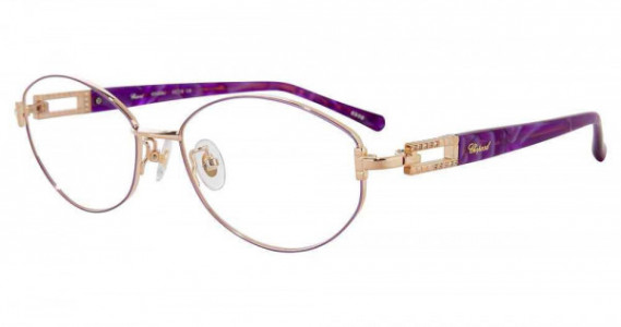 Chopard VCHD06J Eyeglasses, PURPLE (0300)