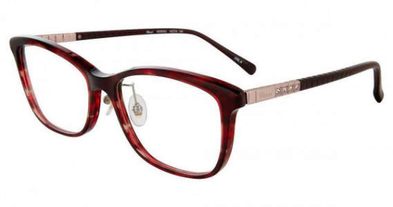 Chopard VCHD10J Eyeglasses, Burgundy