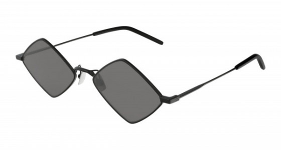 Saint Laurent SL 302 LISA Sunglasses, 002 - BLACK with BLACK lenses
