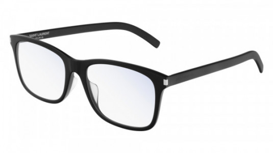 Saint Laurent SL 288/F SLIM Eyeglasses, 001 - BLACK