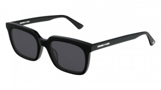 McQ MQ0191S Sunglasses, 001 - BLACK with SMOKE lenses
