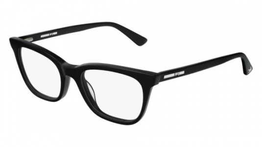 McQ MQ0194O Eyeglasses, 001 - BLACK