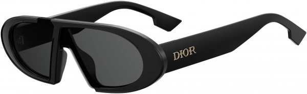 Christian Dior Dioroblique Sunglasses, 0807 Black