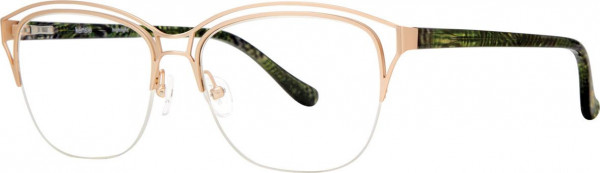 Kensie Highlight Eyeglasses, Gold