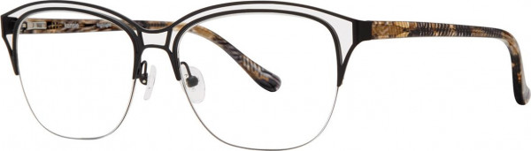 Kensie Highlight Eyeglasses, Matte Black