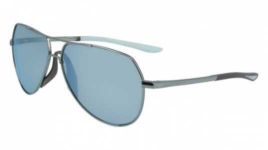 Nike NIKE OUTRIDER M EV1085 Sunglasses, (333) IGLOO/BLUE W/ SUPER BLUE MIRR