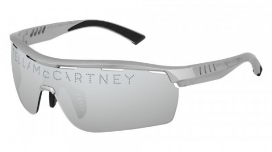 Stella McCartney SC0152S Sunglasses, 011 - SILVER with SILVER lenses