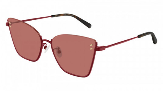 Stella McCartney SC0182S Sunglasses, 004 - RED with RED lenses