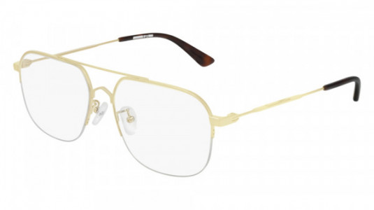 McQ MQ0217OA Eyeglasses, 002 - GOLD