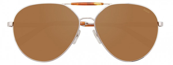 BMW Eyewear B6540 Sunglasses, 025 - Silver & Demi Blond