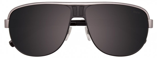 BMW Eyewear B6539 Sunglasses, 090 - Black & Steel