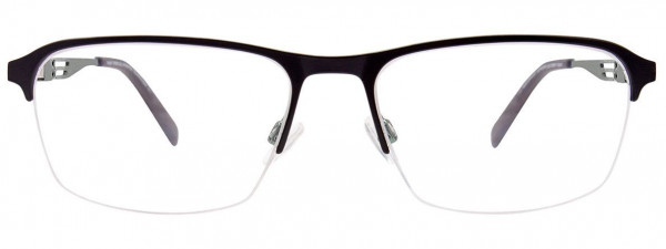 Takumi TK1086 Eyeglasses, 090 - Matt Black & Shiny Dark Green