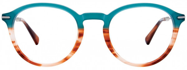 Paradox P5056 Eyeglasses, 010 - Brown Marbled & Green