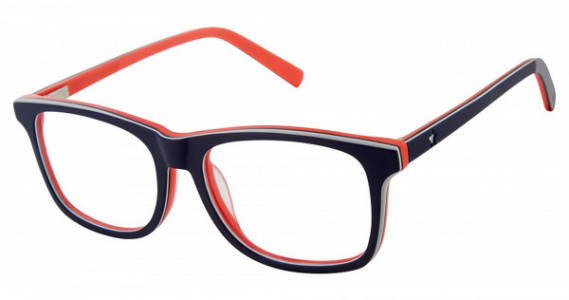 PEZ Eyewear P812 Eyeglasses, NAVY