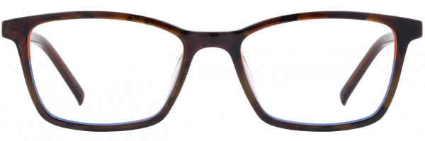 David Benjamin Crew Eyeglasses, 2 - Tortoise / Orange / Peri