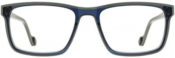 Scott Harris SH-672 Eyeglasses, 2 - Indigo / Gray