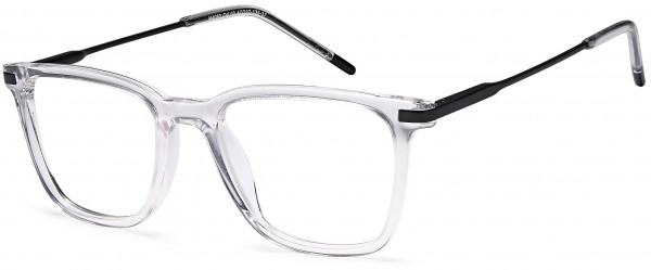 Menizzi M4080 Eyeglasses, 03-Crystal/Black