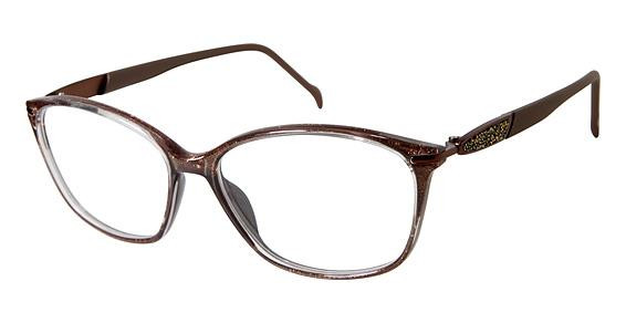 Stepper 30141 SI Eyeglasses, BROWN