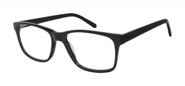 Value Collection 425 Caravaggio Eyeglasses, Black