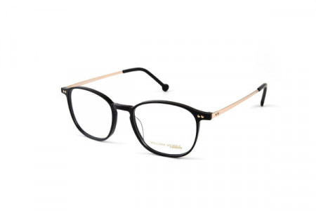 William Morris WM50111 Eyeglasses, BLACK/GOLD (C1)