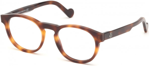 Moncler ML5051 Eyeglasses, 052 - Shiny Dark Havana