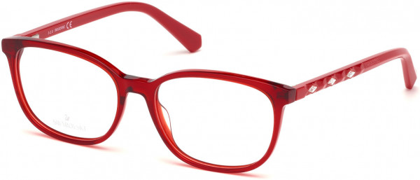 Swarovski SK5300-F Eyeglasses, 066 - Shiny Red