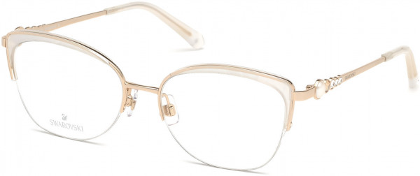 Swarovski SK5307 Eyeglasses, 32B - Gold / Gradient Smoke